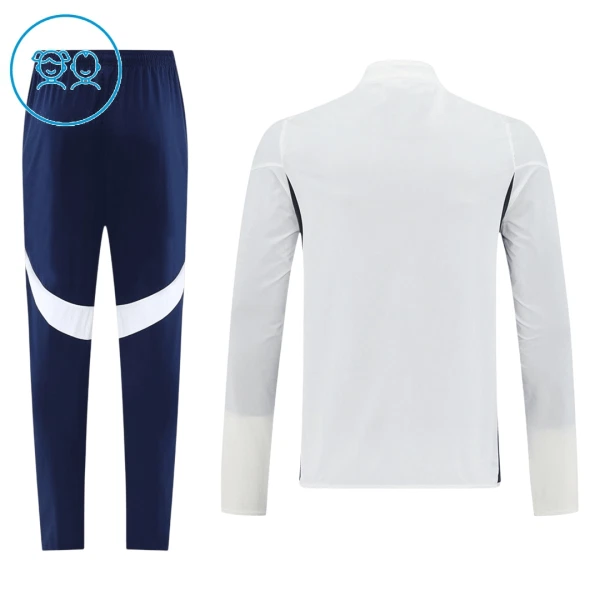 Arsenal Conjunto De Chaqueta De Entrenamiento Niño 25/26 Blanca