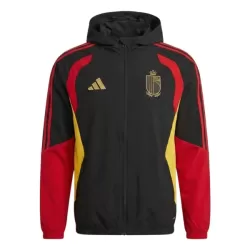 Bélgica Chaqueta De Entrenamiento Con Capucha Hombre 26/27 Negra