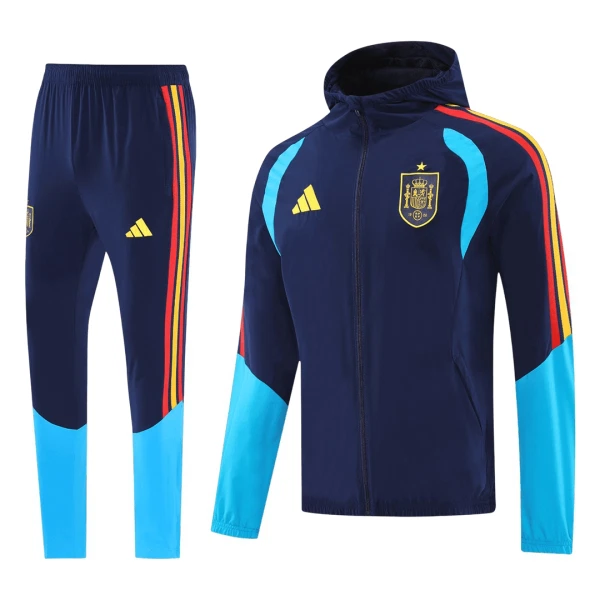 España Chaqueta De Entrenamiento Con Capucha Hombre 26/27 Navy