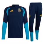 España Sudadera De Entrenamiento Hombre Cremallera Cuarto 26/27 Navy