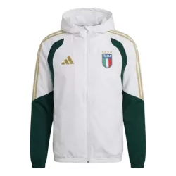 Italia Chaqueta De Entrenamiento Con Capucha Hombre 26/27 Blanca