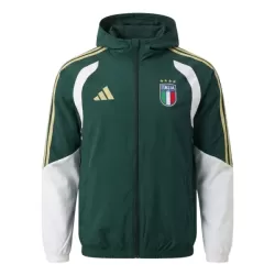 Italia Chaqueta De Entrenamiento Con Capucha Hombre 26/27 Verde