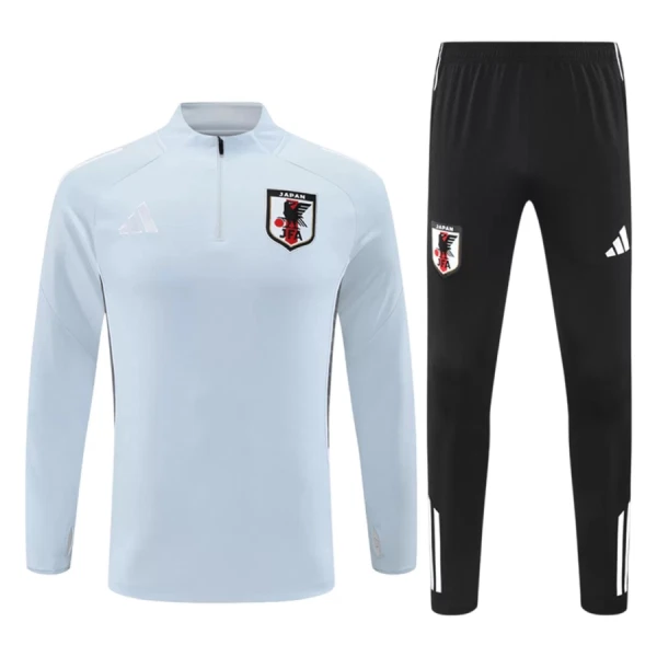 Japón Sudadera De Entrenamiento Hombre Cremallera Cuarto 2026 Blanca