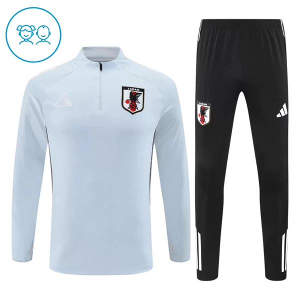Japón Sudadera De Entrenamiento Niño Cremallera Cuarto 2026 Blanca Japón Sudadera De Entrenamiento Niño Cremallera Cuarto 2026 Blanca