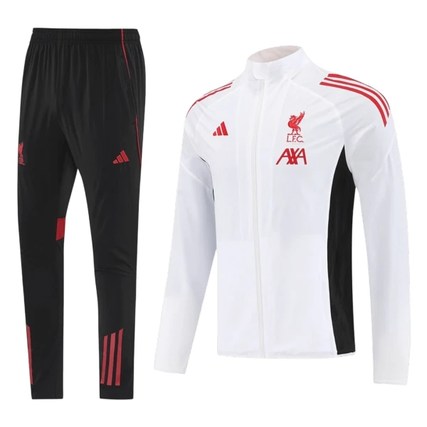 Liverpool Conjunto De Chaqueta De Entrenamiento Hombre 25/26 Blanca