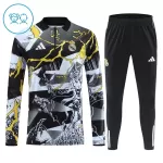 Real Madrid Marvel Sudadera De Entrenamiento Niño Cremallera Cuarto 26/27 Negra