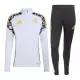 Real Madrid Sudadera De Entrenamiento Hombre Cremallera Cuarto 26/27 Blanca