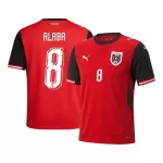 Camiseta Austria Alaba 8 Hombre Primera Mundial 2026