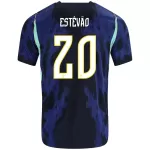 Camiseta Brasil Estevao 20 Hombre Segunda Mundial 2026
