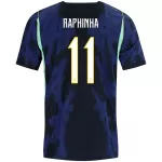 Camiseta Brasil Raphinha 11 Hombre Segunda Mundial 2026