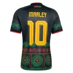 Camiseta Jamaica Bob Marley 10 Hombre Segunda Mundial 2026