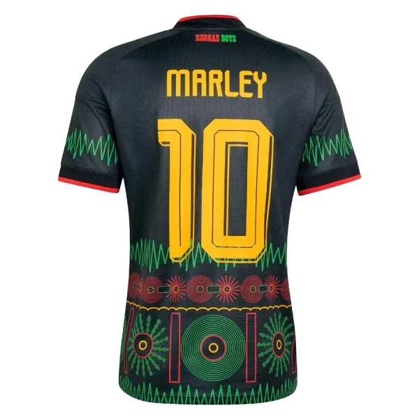 Camiseta Jamaica Bob Marley 10 Hombre Segunda Mundial 2026 Camiseta Jamaica Bob Marley 10 Hombre Segunda Mundial 2026