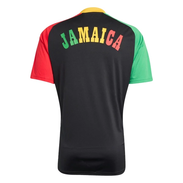 Camiseta Jamaica Pre-Match Hombre Mundial 2026 Negra
