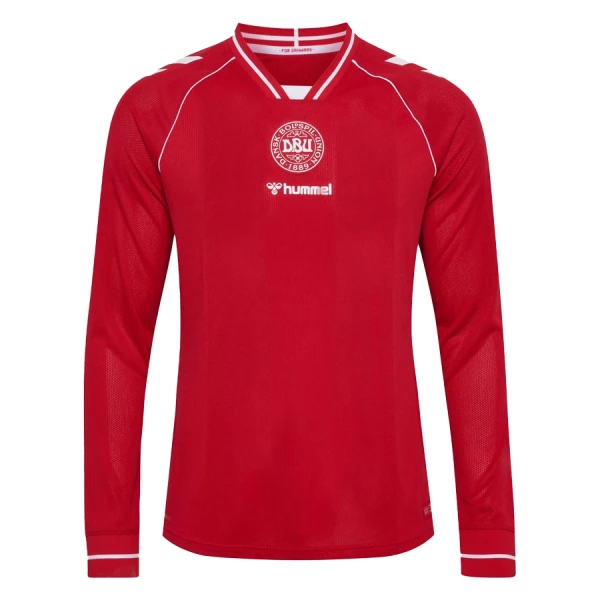 Camiseta Manga Larga Dinamarca Hombre Primera Mundial 2026