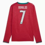 Camiseta Manga Larga Portugal Ronaldo 7 Hombre Primera Mundial 2026