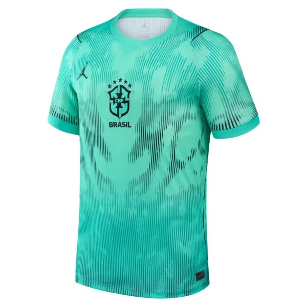 Camiseta Portero Brasil Hombre Segunda Mundial 2026 Verde