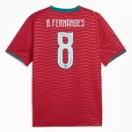 Camiseta Portugal Bruno Fernandes 8 Hombre Primera Mundial 2026