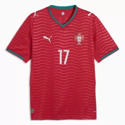 Camiseta Portugal Rafael Leao 17 Hombre Primera Mundial 2026
