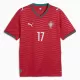 Camiseta Portugal Rafael Leao 17 Hombre Primera Mundial 2026