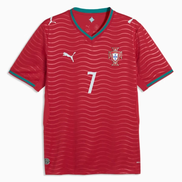 Camiseta Portugal Ronaldo 7 Hombre Primera Mundial 2026