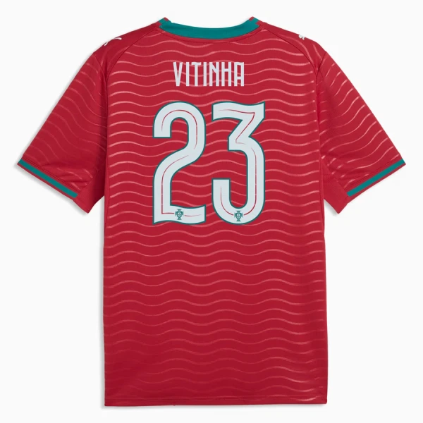 Camiseta Portugal Vitinha 23 Hombre Primera Mundial 2026 Camiseta Portugal Vitinha 23 Hombre Primera Mundial 2026