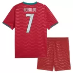 Conjunto Portugal Ronaldo 7 Niño Primera Mundial 2026