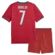 Conjunto Portugal Ronaldo 7 Niño Primera Mundial 2026