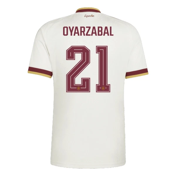 Camiseta España Oyarzabal 21 Hombre Segunda Mundial 2026