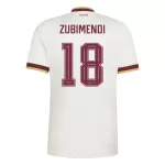 Camiseta España Zubimendi 18 Hombre Segunda Mundial 2026