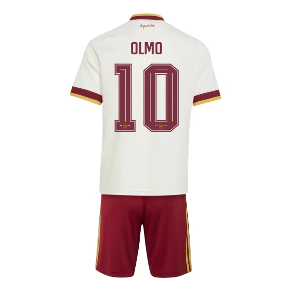 Conjunto España Olmo 10 Niño Segunda Mundial 2026