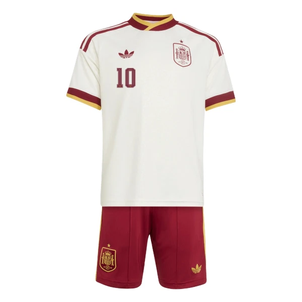 Conjunto España Olmo 10 Niño Segunda Mundial 2026