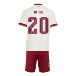 Conjunto España Pedri 20 Niño Segunda Mundial 2026