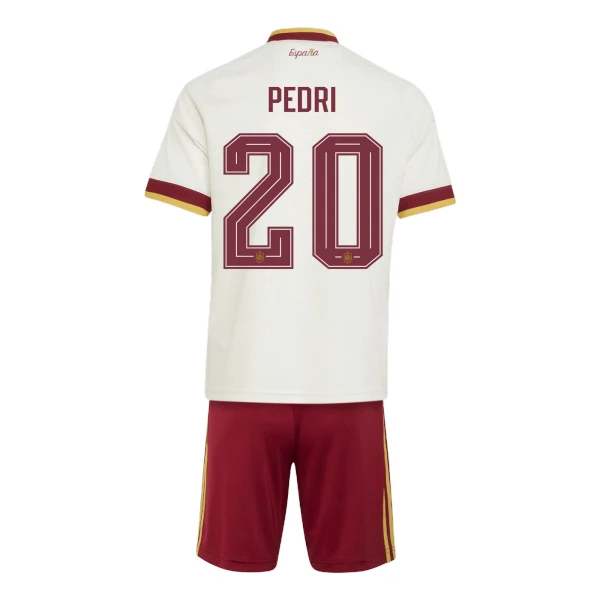 Conjunto España Pedri 20 Niño Segunda Mundial 2026