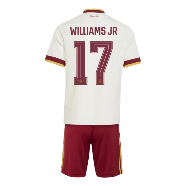 Conjunto España Williams JR 17 Niño Segunda Mundial 2026