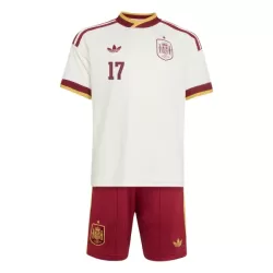 Conjunto España Williams JR 17 Niño Segunda Mundial 2026