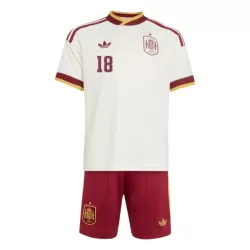 Conjunto España Zubimendi 18 Niño Segunda Mundial 2026