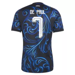 Camiseta Argentina De Paul 7 Hombre Segunda Mundial 2026