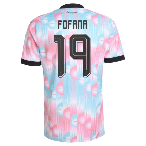 Camiseta Bélgica Fofana 19 Hombre Segunda Mundial 2026