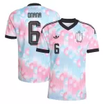 Camiseta Bélgica Onana 6 Hombre Segunda Mundial 2026