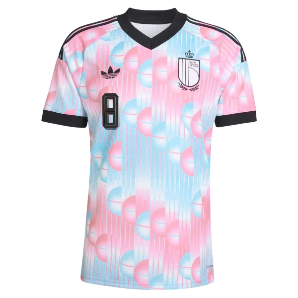 Camiseta Bélgica Tielemans 8 Hombre Segunda Mundial 2026