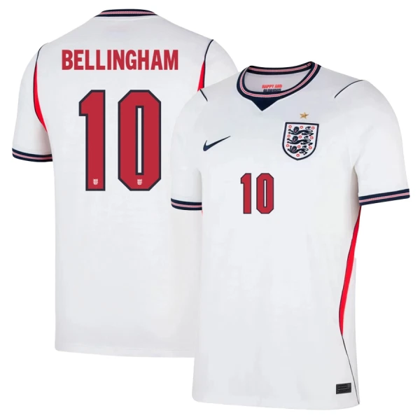 Camiseta Inglaterra Bellingham 10 Hombre Primera Mundial 2026 Camiseta Inglaterra Bellingham 10 Hombre Primera Mundial 2026