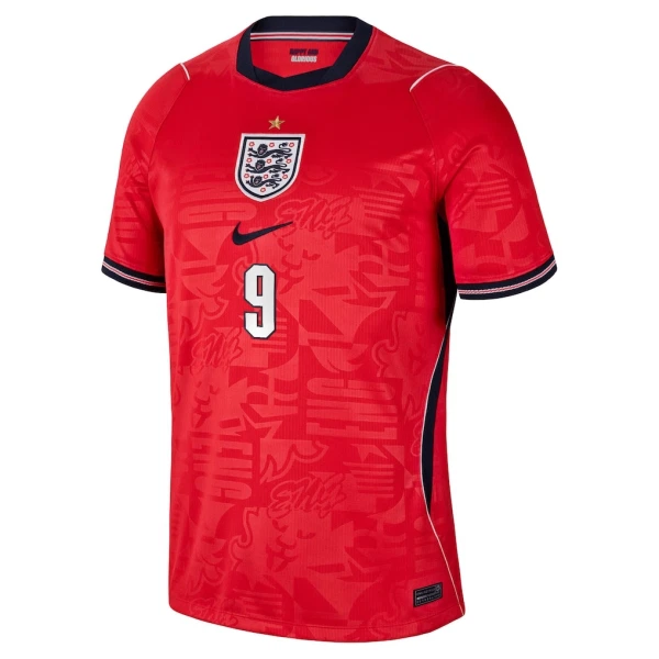 Camiseta Inglaterra Kane 9 Hombre Segunda Mundial 2026