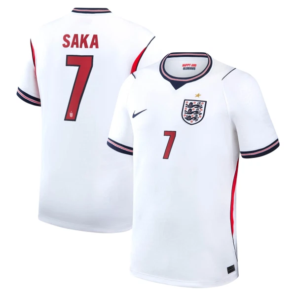 Camiseta Inglaterra Saka 7 Hombre Primera Mundial 2026 Camiseta Inglaterra Saka 7 Hombre Primera Mundial 2026