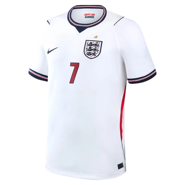 Camiseta Inglaterra Saka 7 Hombre Primera Mundial 2026