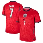 Camiseta Inglaterra Saka 7 Hombre Segunda Mundial 2026