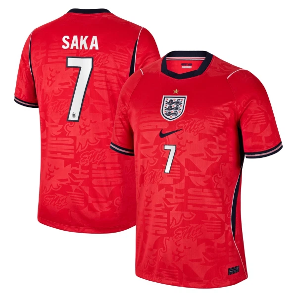 Camiseta Inglaterra Saka 7 Hombre Segunda Mundial 2026 Camiseta Inglaterra Saka 7 Hombre Segunda Mundial 2026