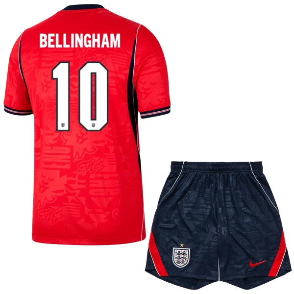 Conjunto Inglaterra Bellingham 10 Niño Segunda Mundial 2026