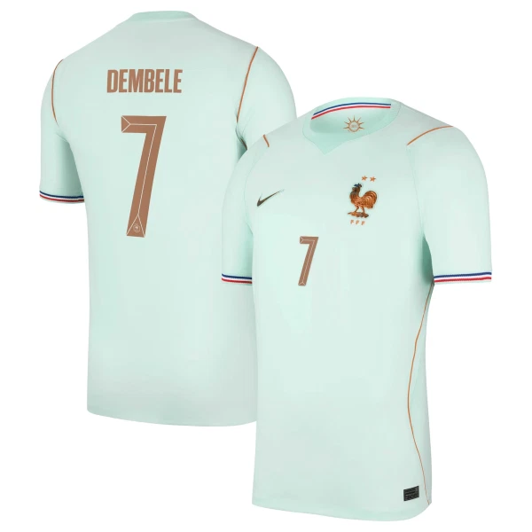 Camiseta Francia O. Dembele 7 Hombre Segunda Mundial 2026