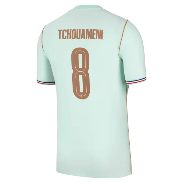 Camiseta Francia Tchouameni 8 Hombre Segunda Mundial 2026