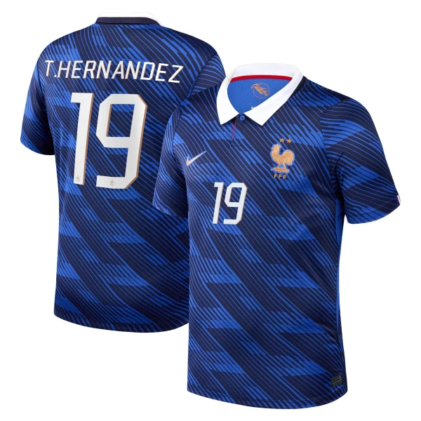 Camiseta Francia Theo Hernandez 19 Hombre Primera Mundial 2026 Camiseta Francia Theo Hernandez 19 Hombre Primera Mundial 2026